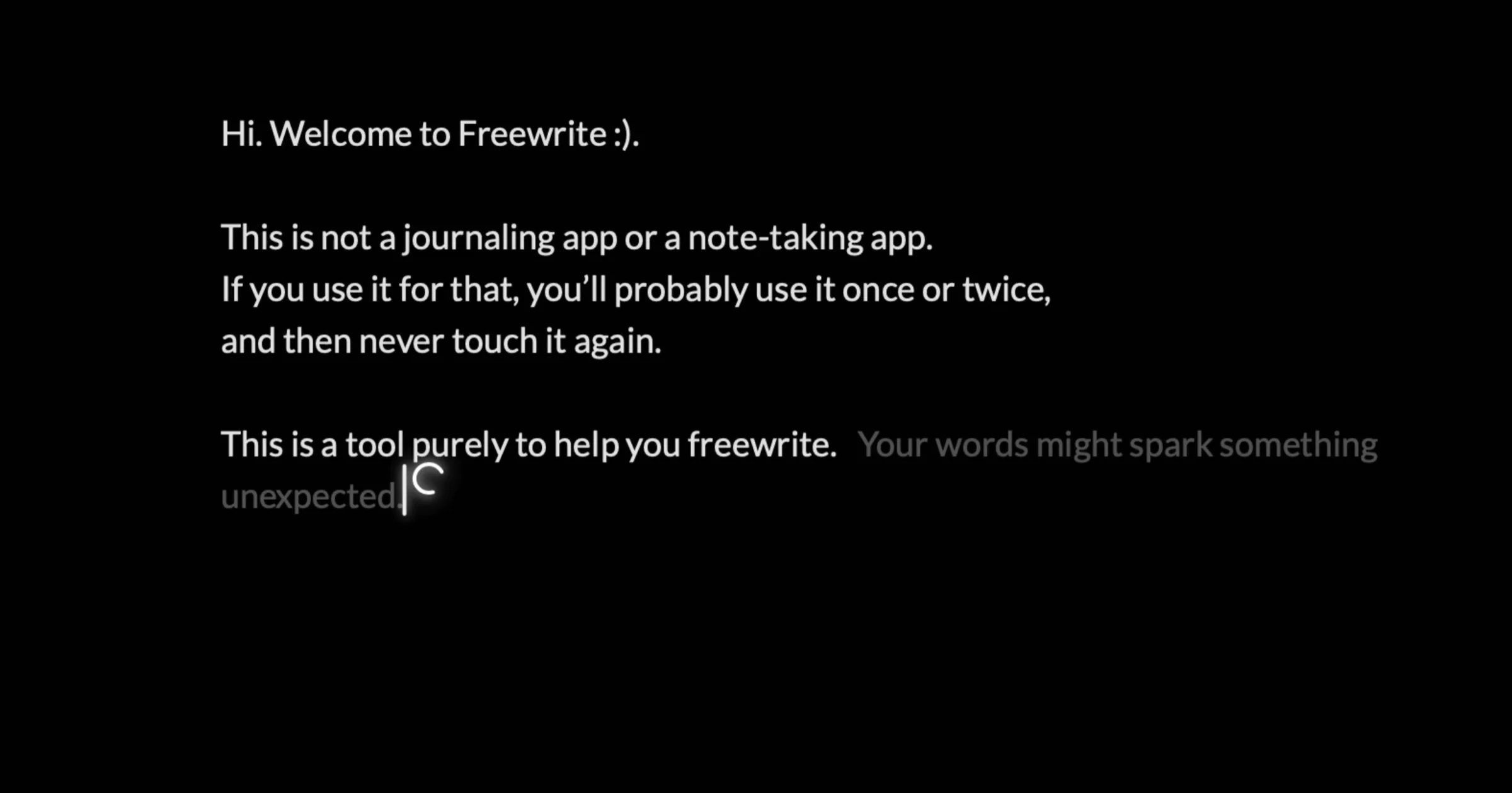 freewrite · An on-device AI writing companion for macOS