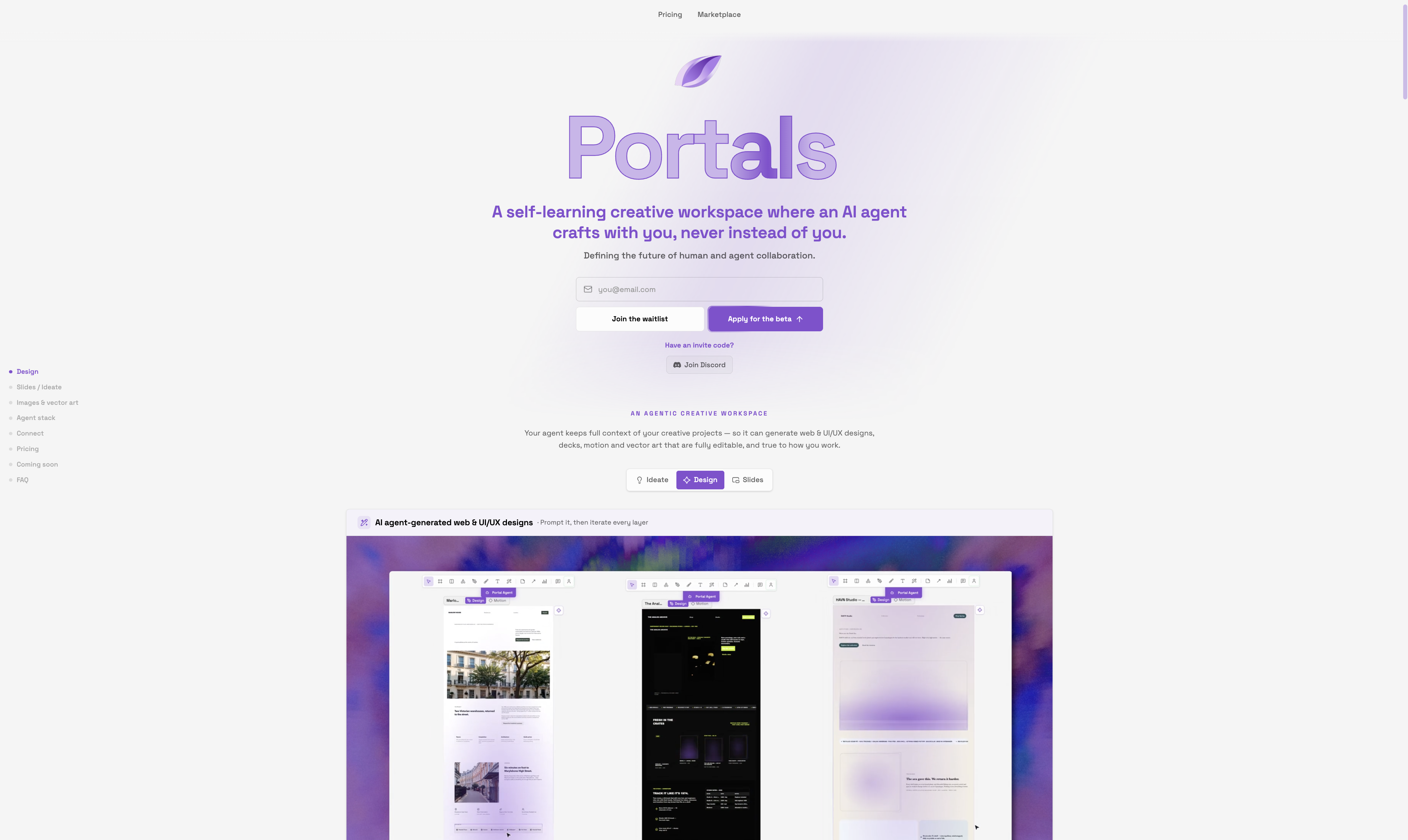 Portals Website